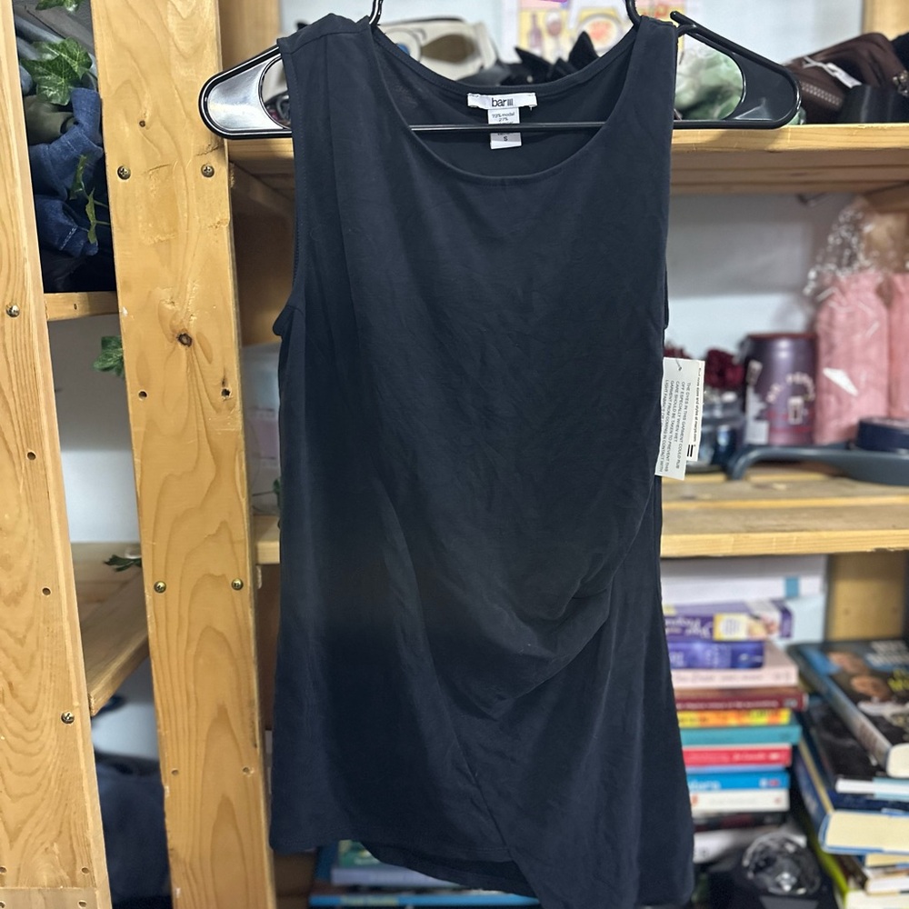 Bar III Elegant Black Top
